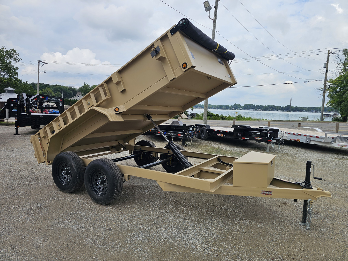 New 2026 Force 6X12 10K DUMP TRAILER Dump Trailer