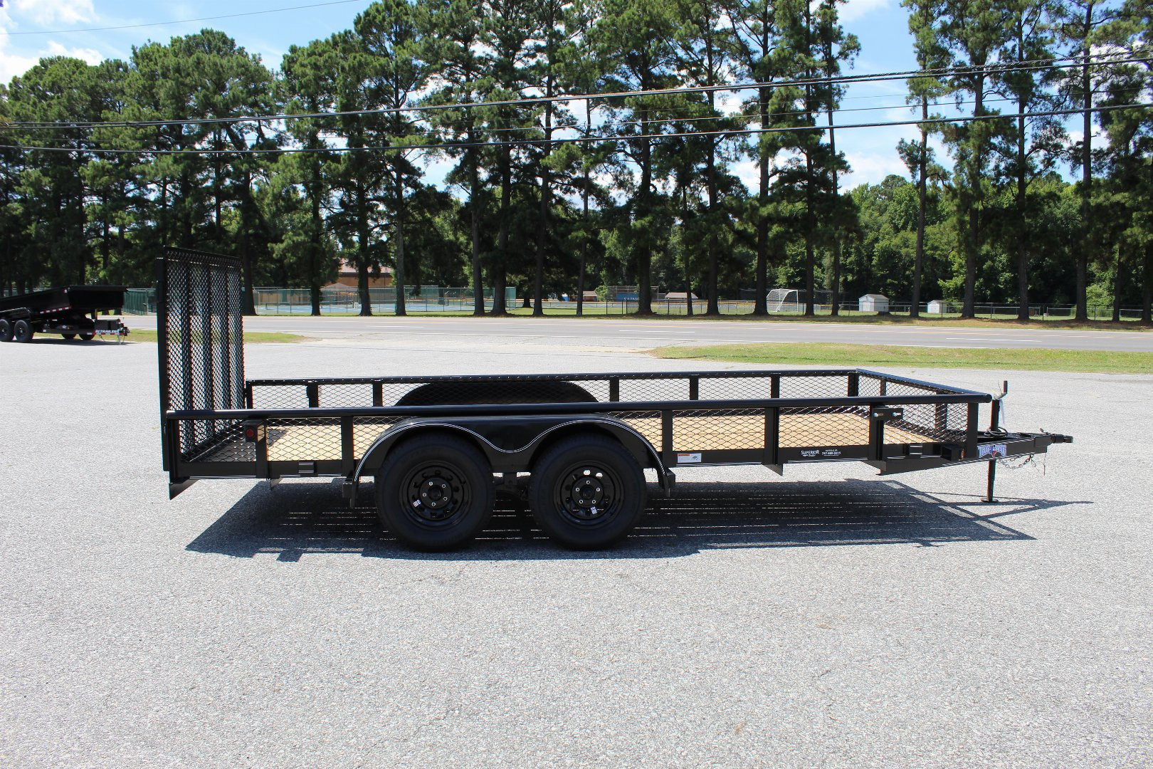 New 2025 TEXAS BRAGG TRAILERS 16P w/ Expanded Sides and Gate Utility Trailer