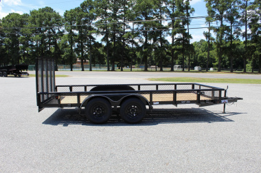 New 2025 TEXAS BRAGG TRAILERS 16P w/ Expanded Sides and Gate Utility Trailer