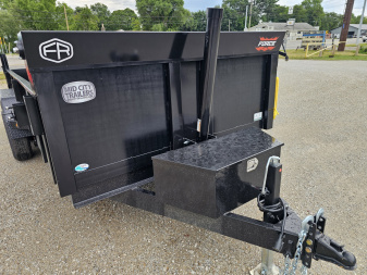 New 2026 Force 7X16 TELESCOPIC DUMP TRAILERTARP KIT RAMPS SPREADER GATE