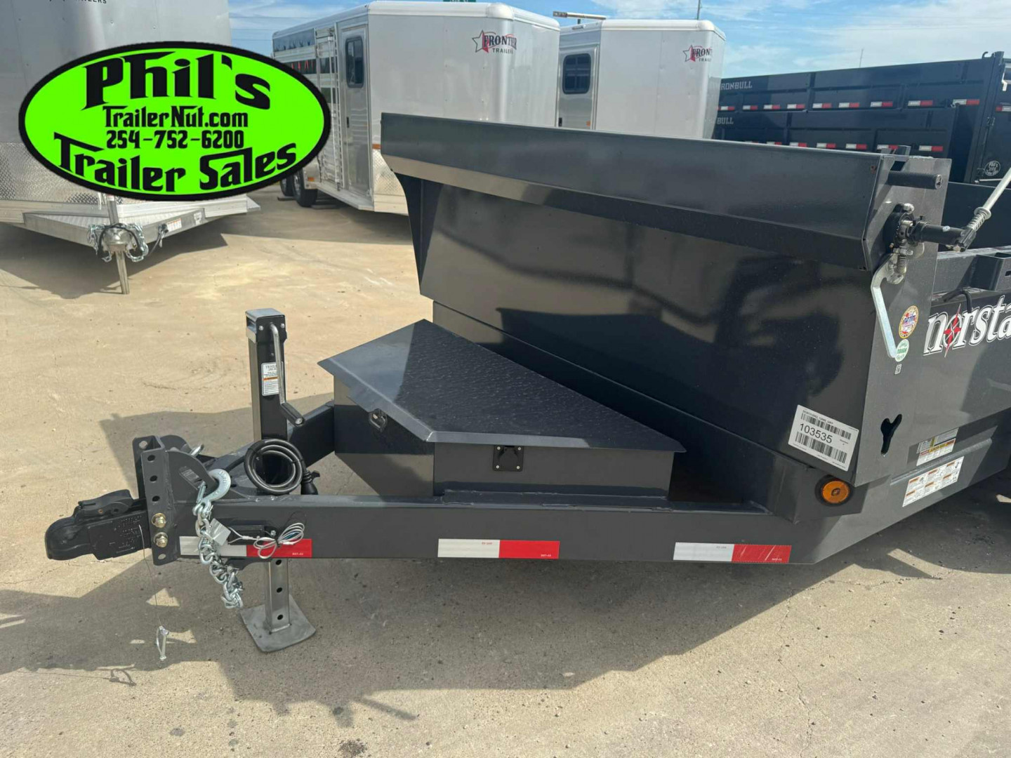 New Norstar 72X12 DUMP TRAILER SCISSOR LIFT & 5200 LB AXLES! Dump Trailer