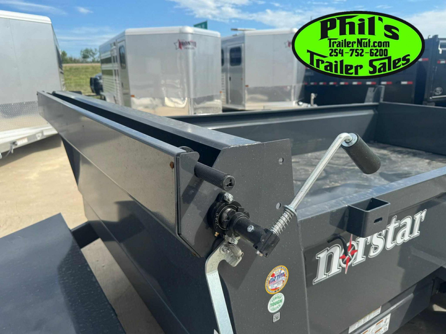 New Norstar 72X12 DUMP TRAILER SCISSOR LIFT & 5200 LB AXLES! Dump Trailer