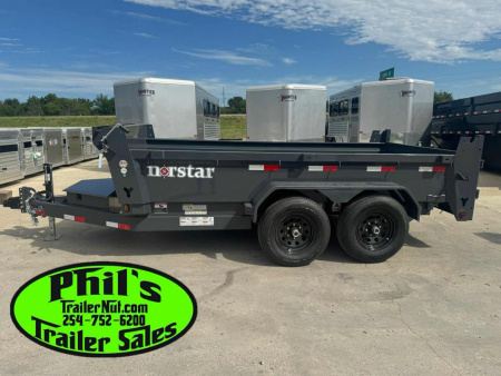 New Norstar 72X12 DUMP TRAILER SCISSOR LIFT & 5200 LB AXLES! Dump Trailer