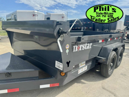 New Norstar 72X12 DUMP TRAILER SCISSOR LIFT & 5200 LB AXLES! Dump Trailer