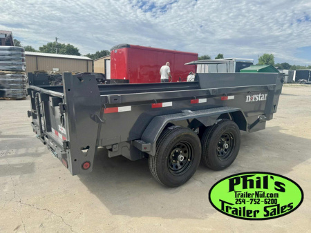 New Norstar 72X12 DUMP TRAILER SCISSOR LIFT & 5200 LB AXLES! Dump Trailer