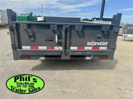 New Norstar 72X12 DUMP TRAILER SCISSOR LIFT & 5200 LB AXLES! Dump Trailer