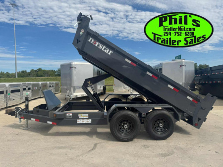 New Norstar 72X12 DUMP TRAILER SCISSOR LIFT & 5200 LB AXLES! Dump Trailer