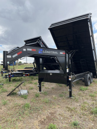 New 2026 Load Trail 96  x 16' Tandem Axle Gooseneck Deck Over Dump