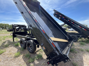 New 2026 Load Trail 96" x 16' Tandem Axle Gooseneck Deck Over Dump