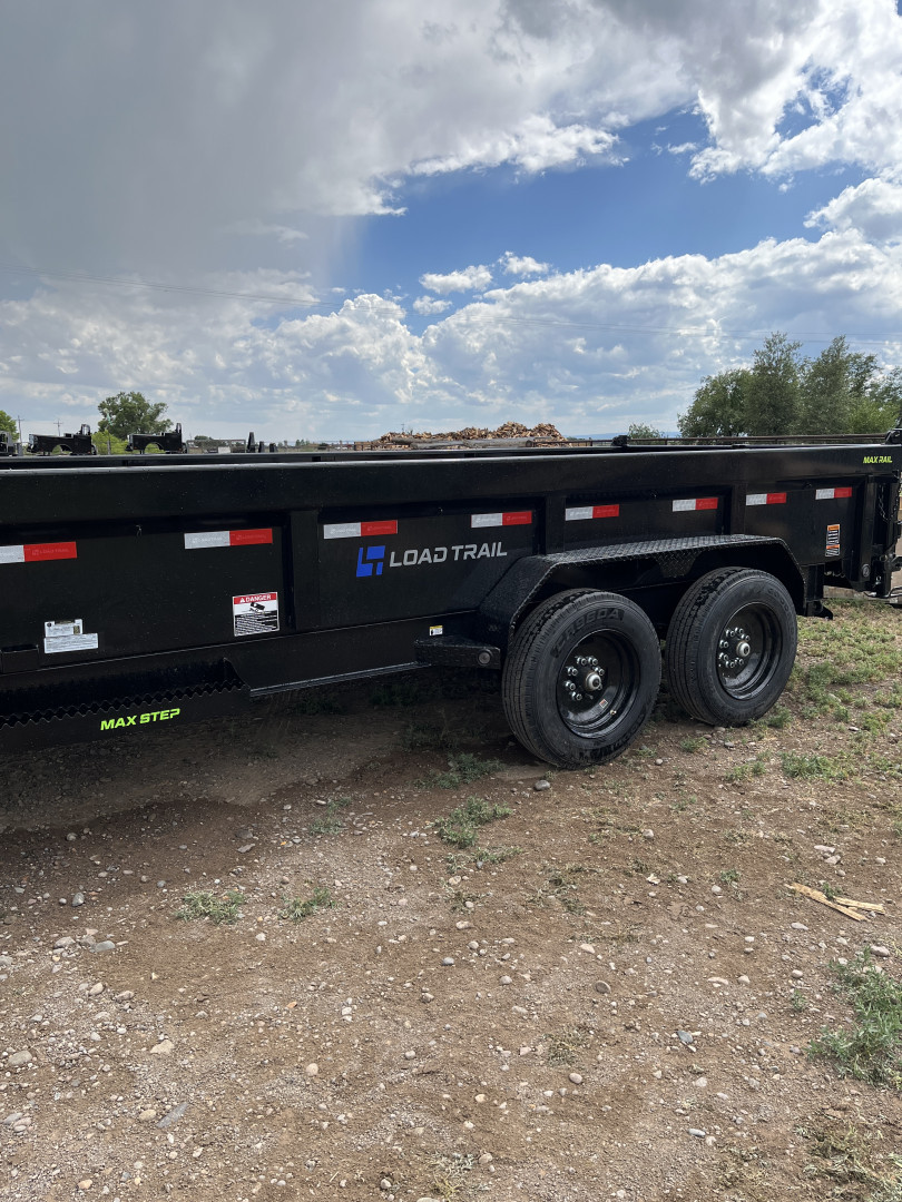 New 2026 Load Trail 83" x 16' Tandem Axle Dump Low-Pro Dump