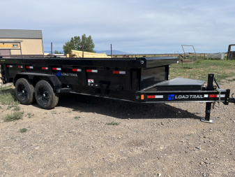 New 2026 Load Trail 83" x 16' Tandem Axle Dump Low-Pro Dump