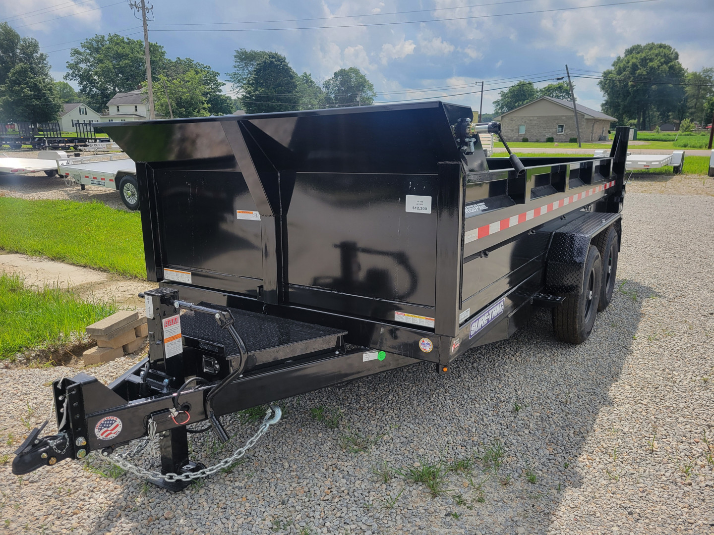 New 2025 Sure-Trac 82x14 HD Low Profile Dump Trailer