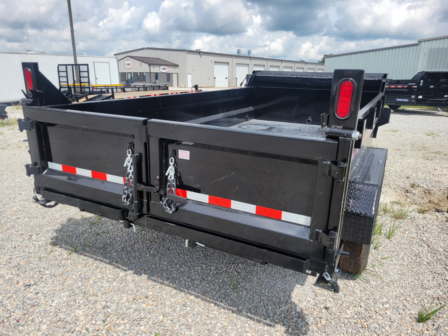 New 2025 Sure-Trac 82x14 HD Low Profile Dump Trailer