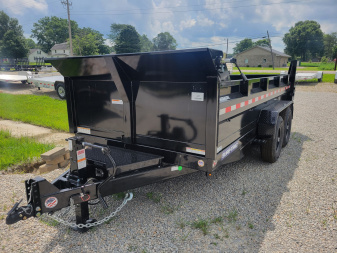 New 2025 Sure-Trac 82x14 HD Low Profile Dump Trailer
