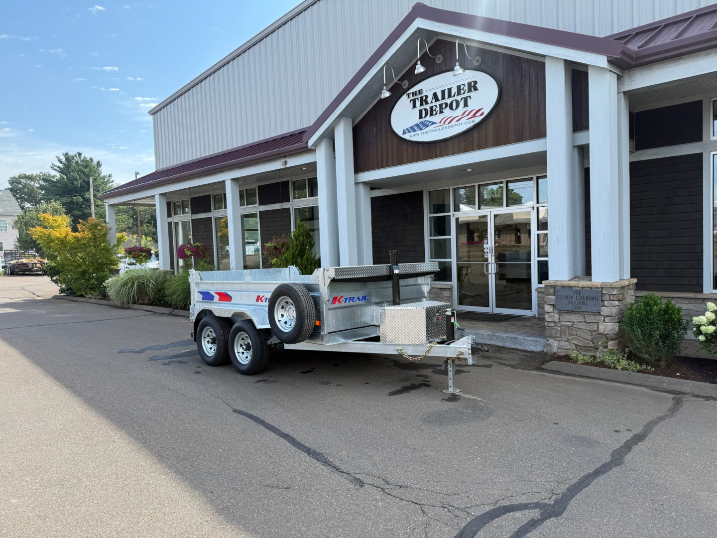 New K-Trail 6' x 10' Dump Trailer 9.8K