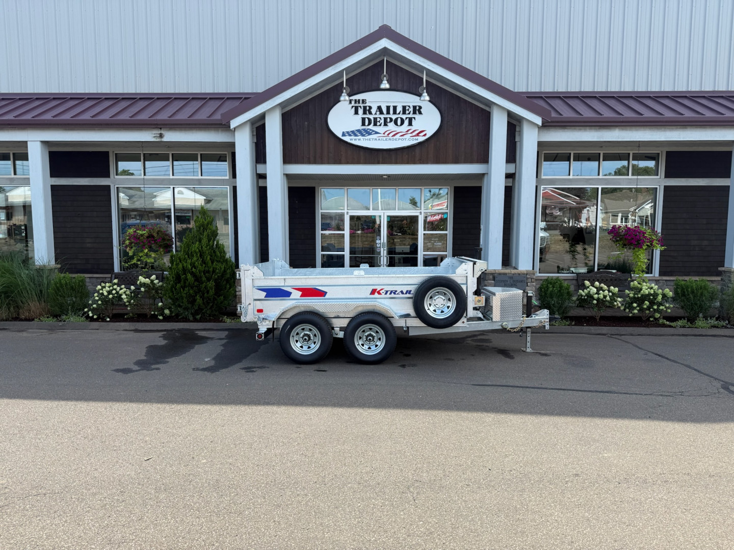 New K-Trail 6' x 10' Dump Trailer 9.8K