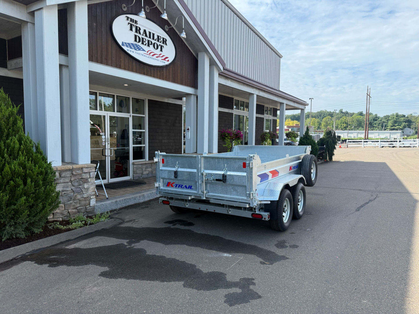 New K-Trail 6' x 10' Dump Trailer 9.8K