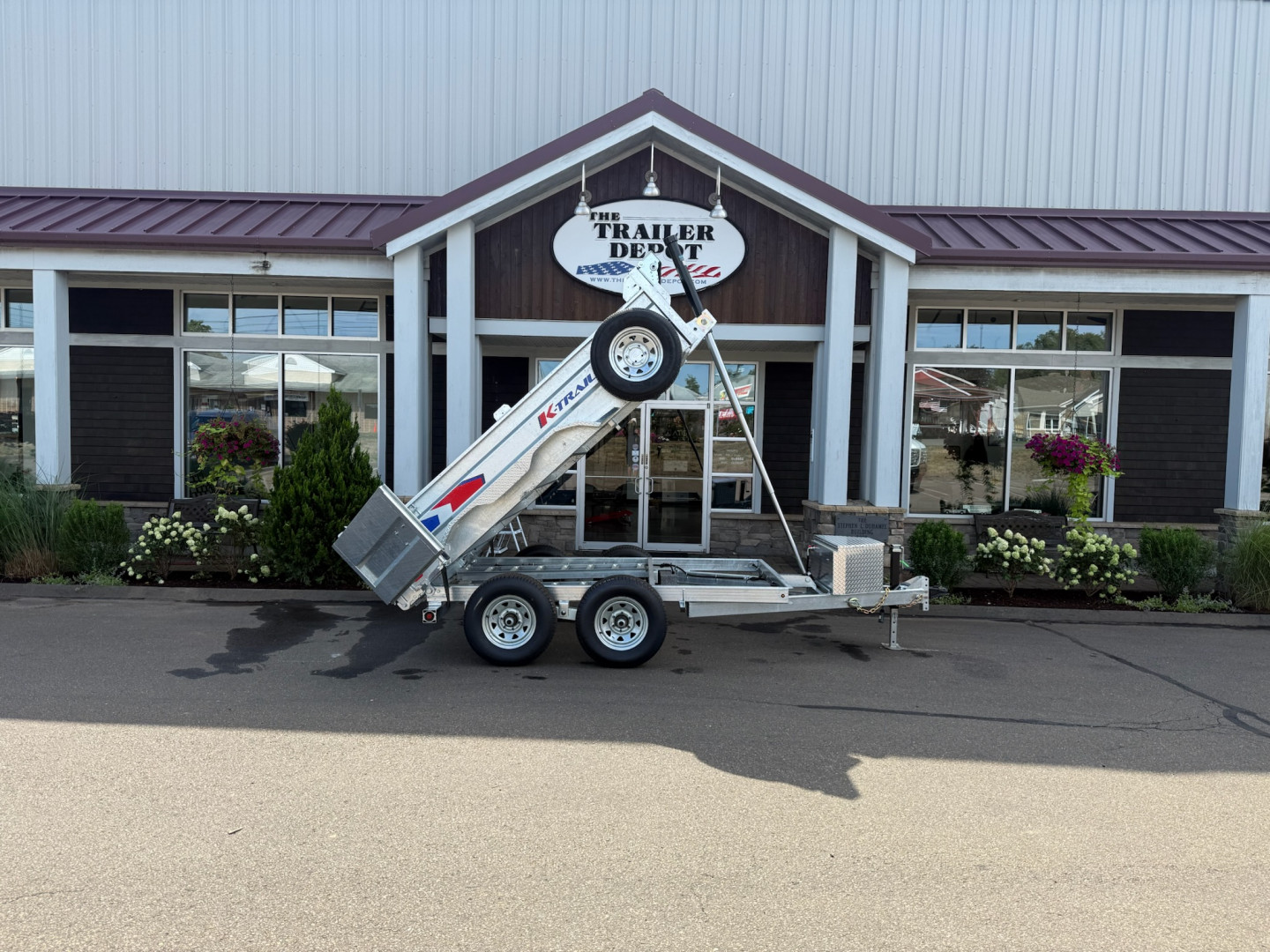New K-Trail 6' x 10' Dump Trailer 9.8K