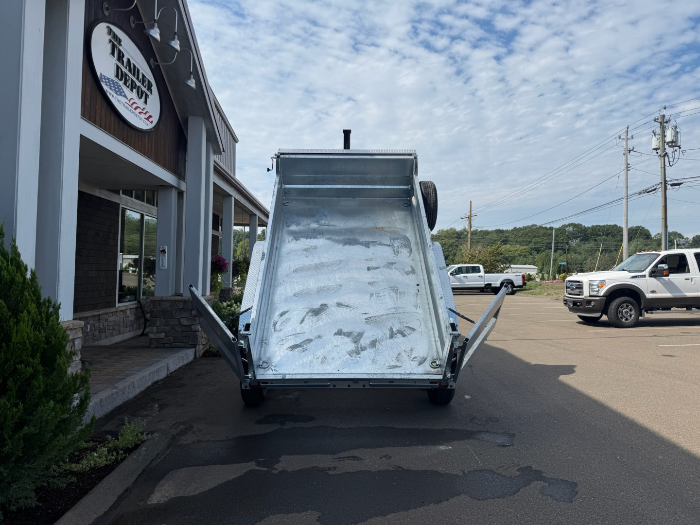 New K-Trail 6' x 10' Dump Trailer 9.8K