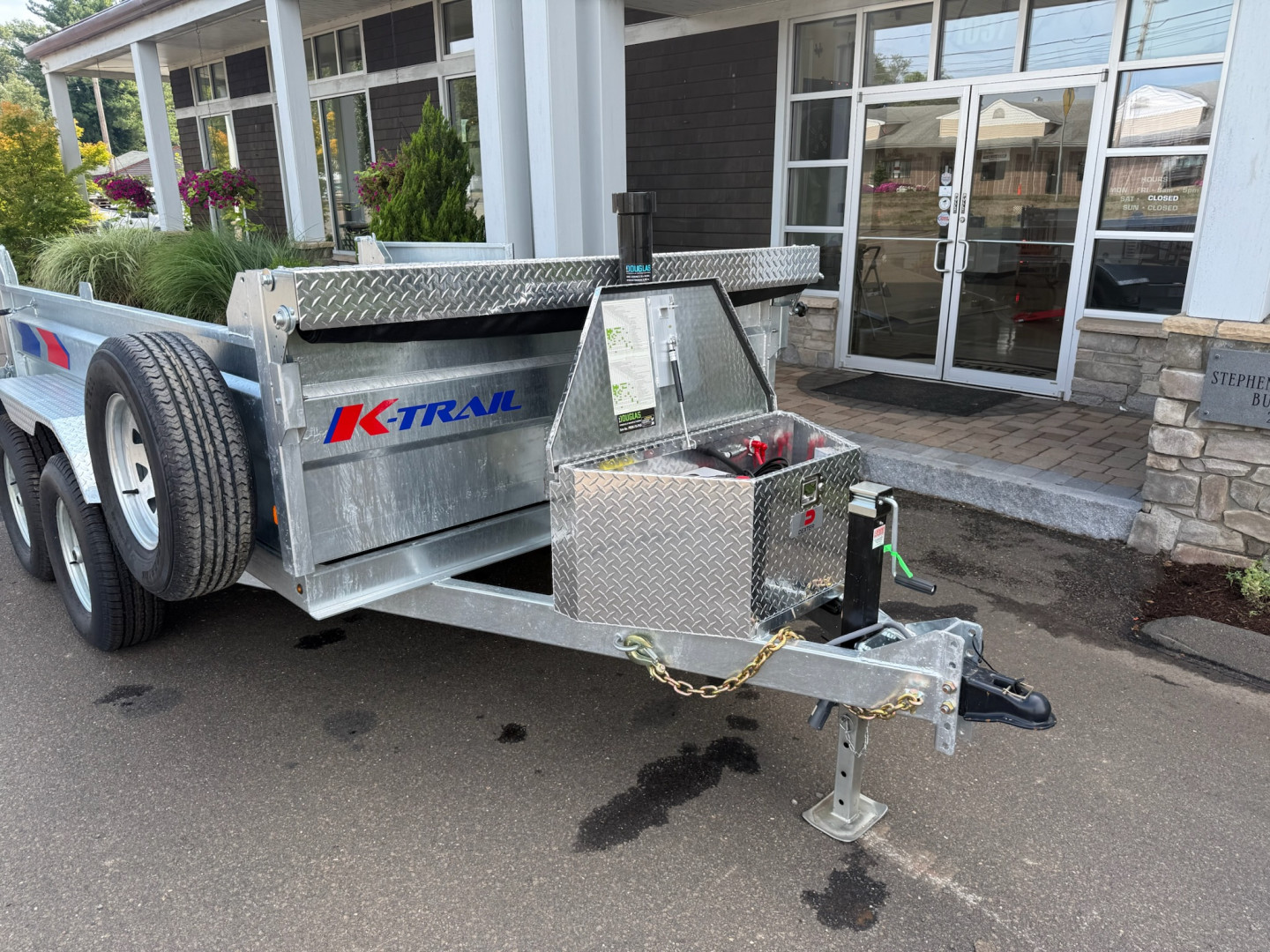 New K-Trail 6' x 10' Dump Trailer 9.8K