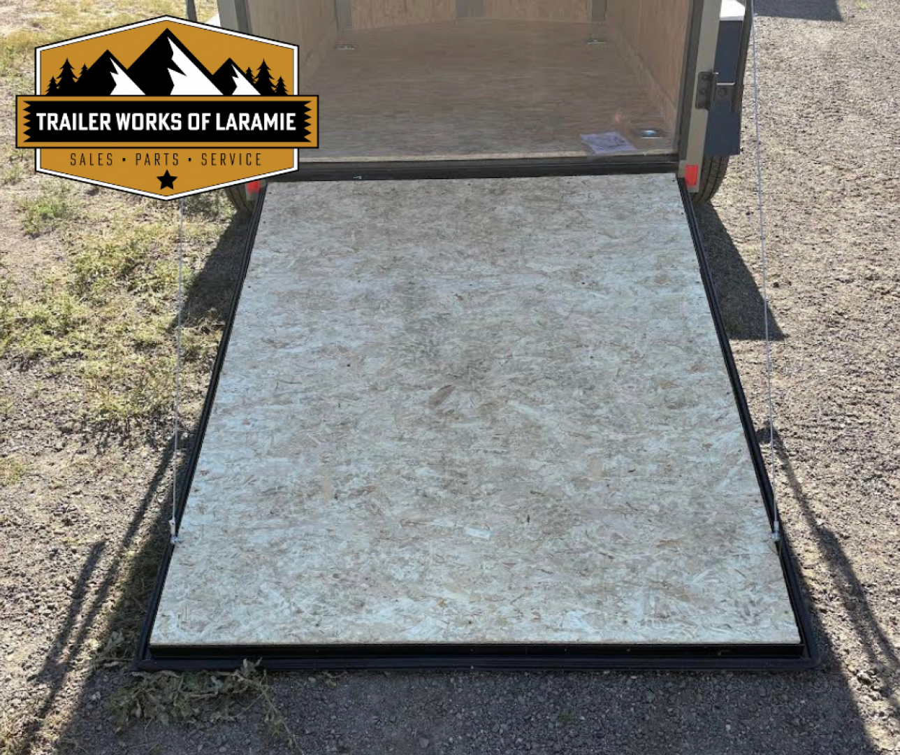 New 2026 Look Trailers Cargo / Enclosed Trailer 5x8- Charcoal W/Black Trim