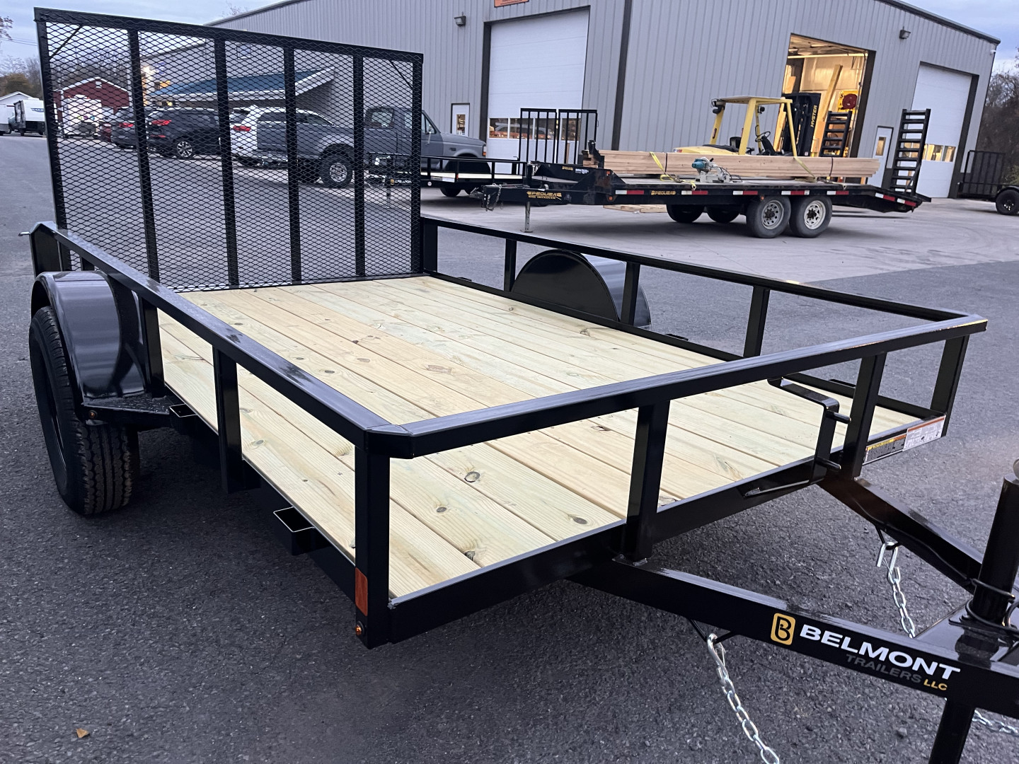 New 2025 Belmont - 6x10 Utility Trailer - BLACK