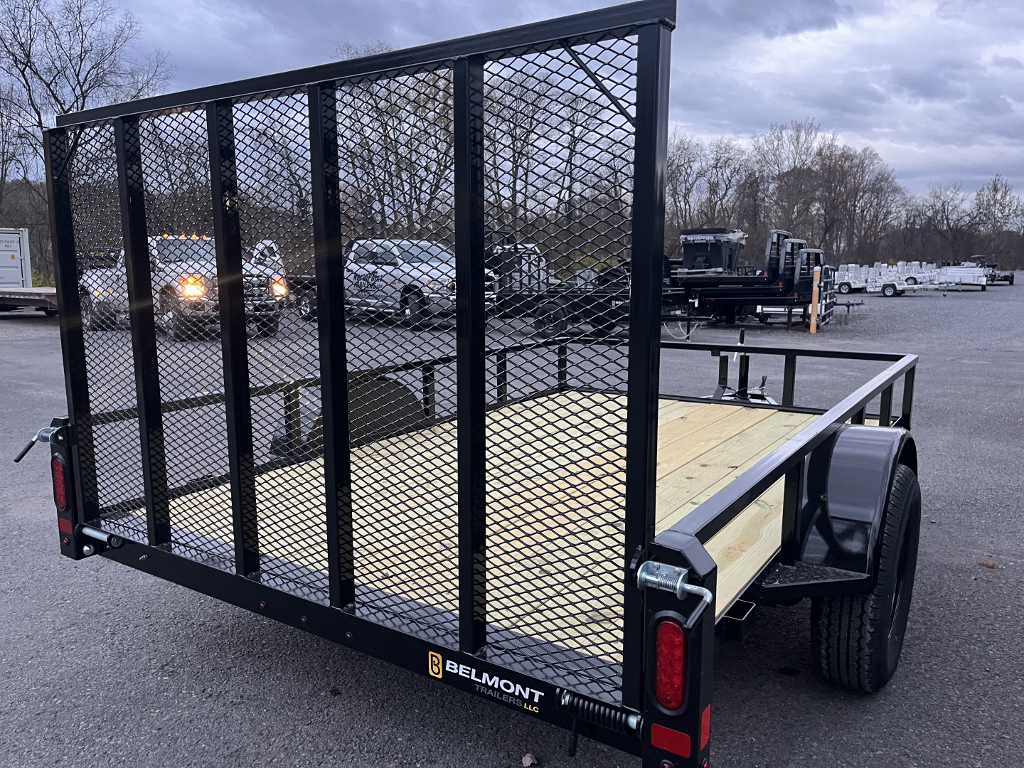 New 2025 Belmont - 6x10 Utility Trailer - BLACK