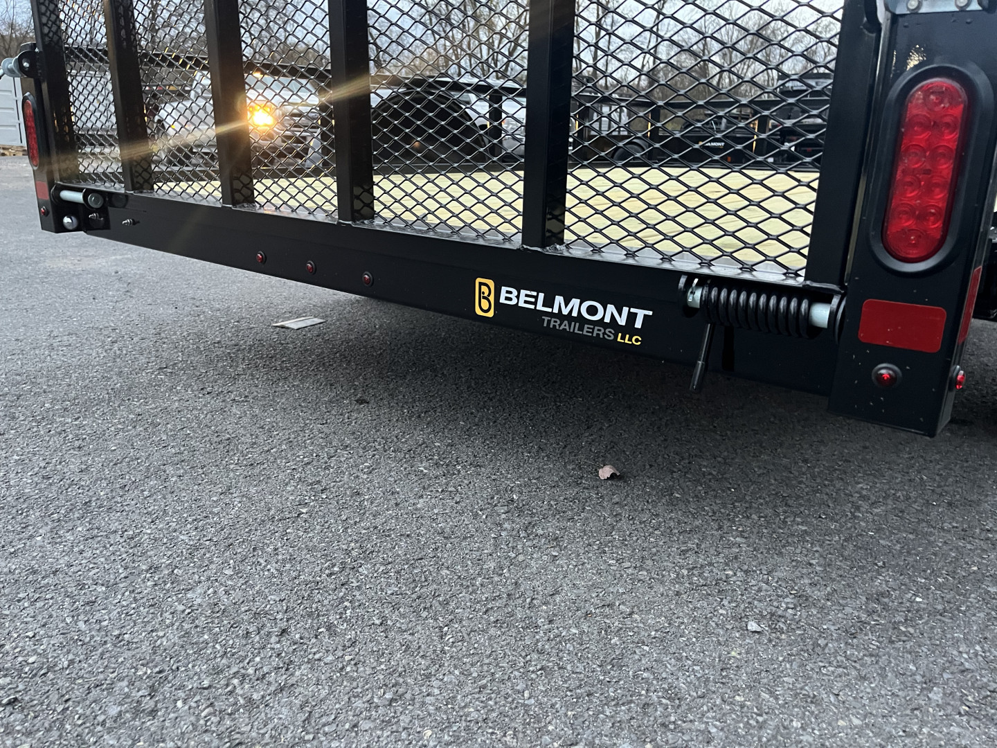 New 2025 Belmont - 6x10 Utility Trailer - BLACK