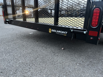 New 2025 Belmont - 6x10 Utility Trailer - BLACK