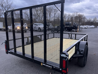New 2025 Belmont - 6x10 Utility Trailer - BLACK