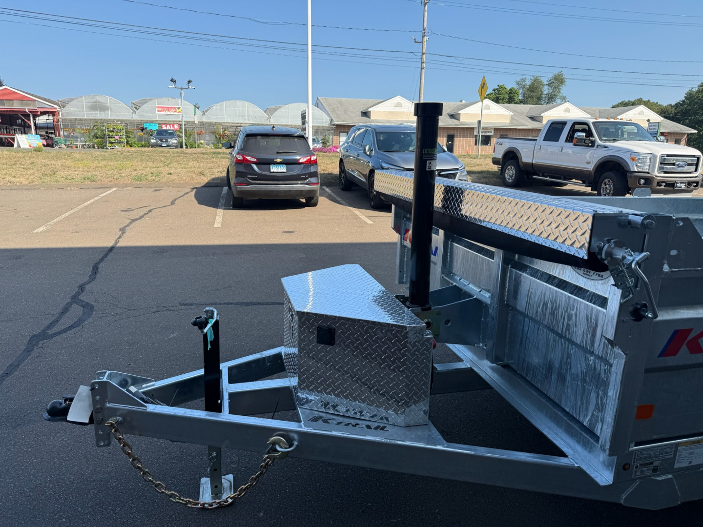 New K-Trailer 6' x 12' Dump Trailer 9.8K