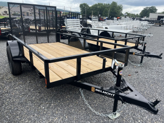 New 2025 Belmont - 5x10 Utility Trailer - Black