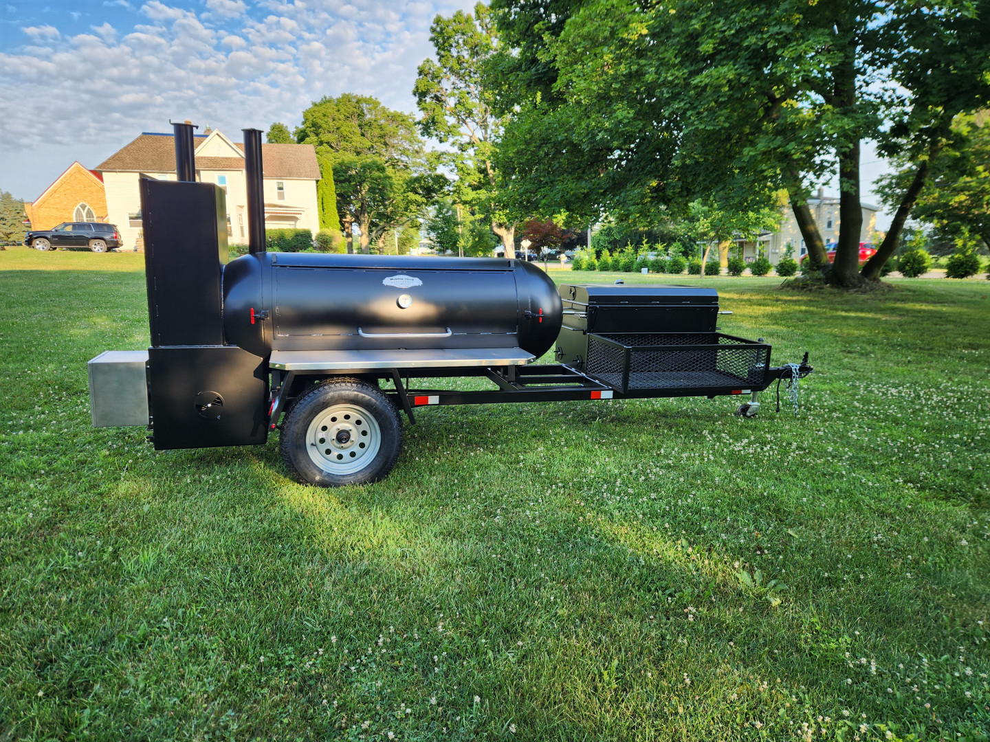 New 2025 Meadow Creek TS250 Smoker BBQ Trailer