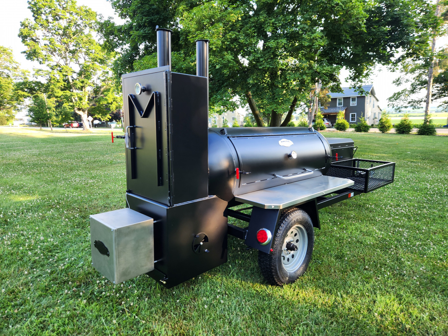 New 2025 Meadow Creek TS250 Smoker BBQ Trailer