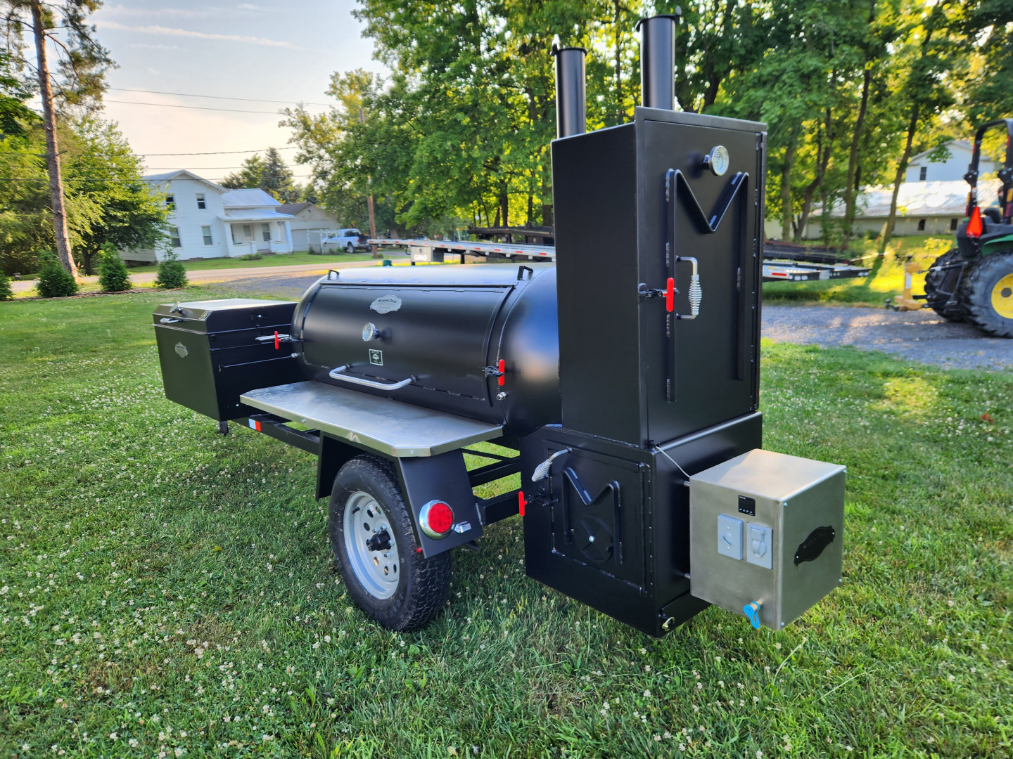 New 2025 Meadow Creek TS250 Smoker BBQ Trailer