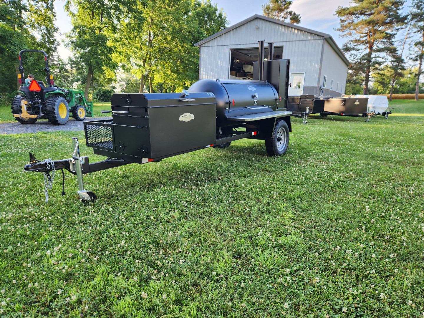 New 2025 Meadow Creek TS250 Smoker BBQ Trailer