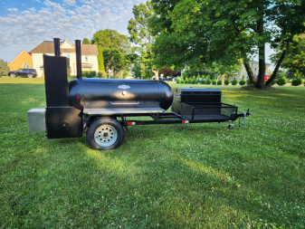 New 2025 Meadow Creek TS250 Smoker BBQ Trailer