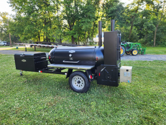 New 2025 Meadow Creek TS250 Smoker BBQ Trailer
