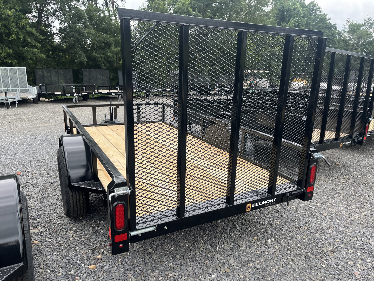 New 2025 Belmont - 5x10 Utility Trailer - Black