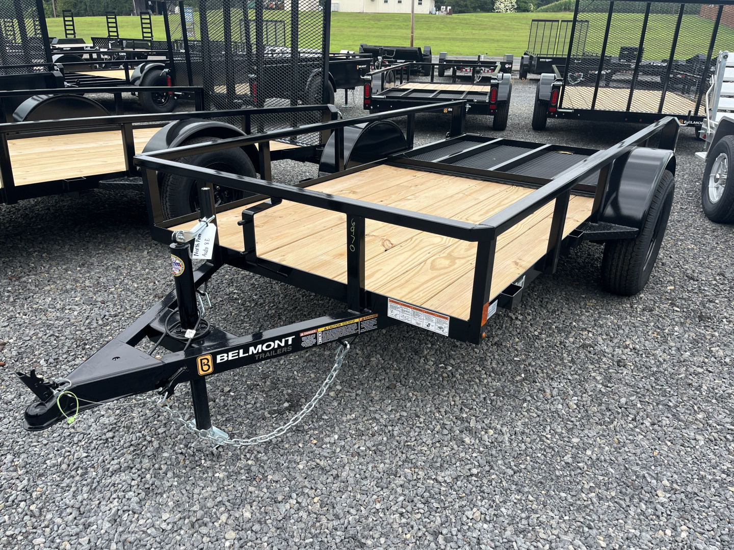 New 2025 Belmont - 5x10 Utility Trailer - Black