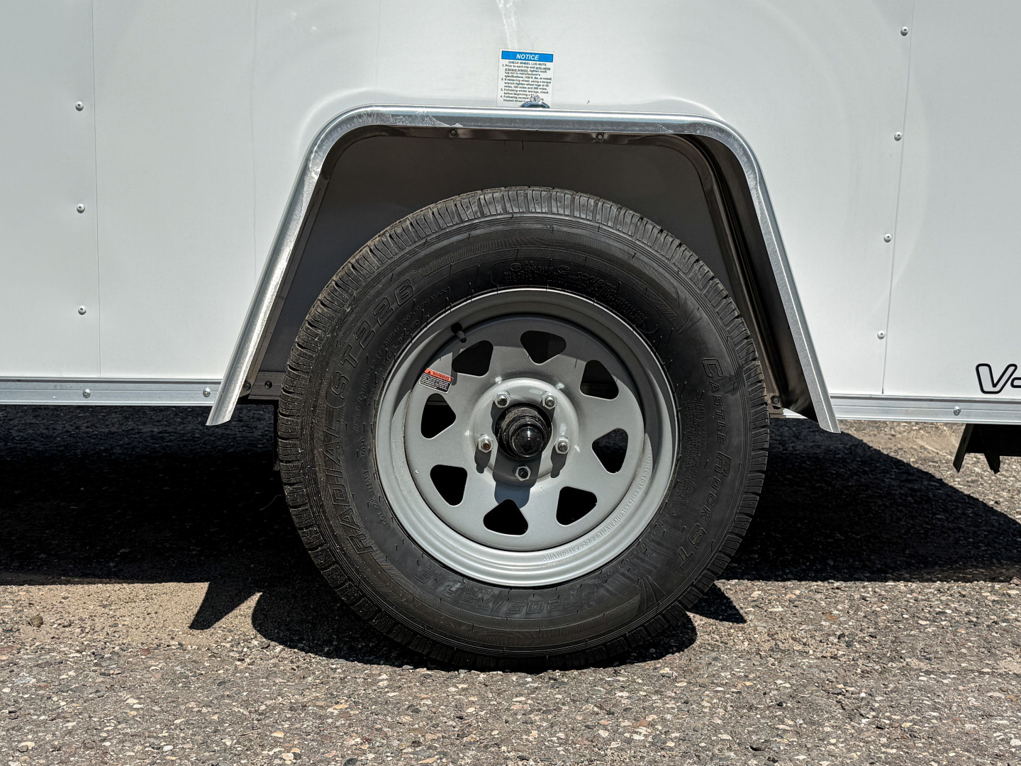 New Continental Cargo 5x10 Enclosed Trailer - Swing Door!