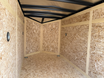 New Continental Cargo 5x10 Enclosed Trailer - Swing Door!