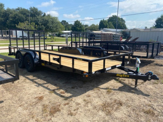 New 2026 Big Tex Trailers 6.10x18 70PI Utility Trailer