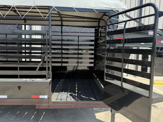 New 2025 Delco Trailers B828 Stock / Stock Combo Trailer 40702