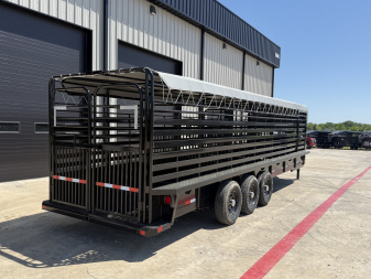 New 2025 Delco Trailers B828 Stock / Stock Combo Trailer 40702