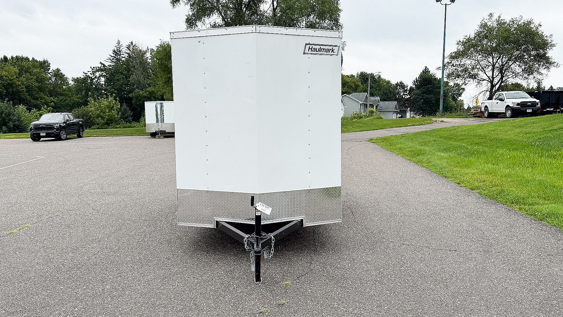 New Haulmark 6x12 Enclosed Trailer - Double Doors w/2 Ladder Racks! for ...