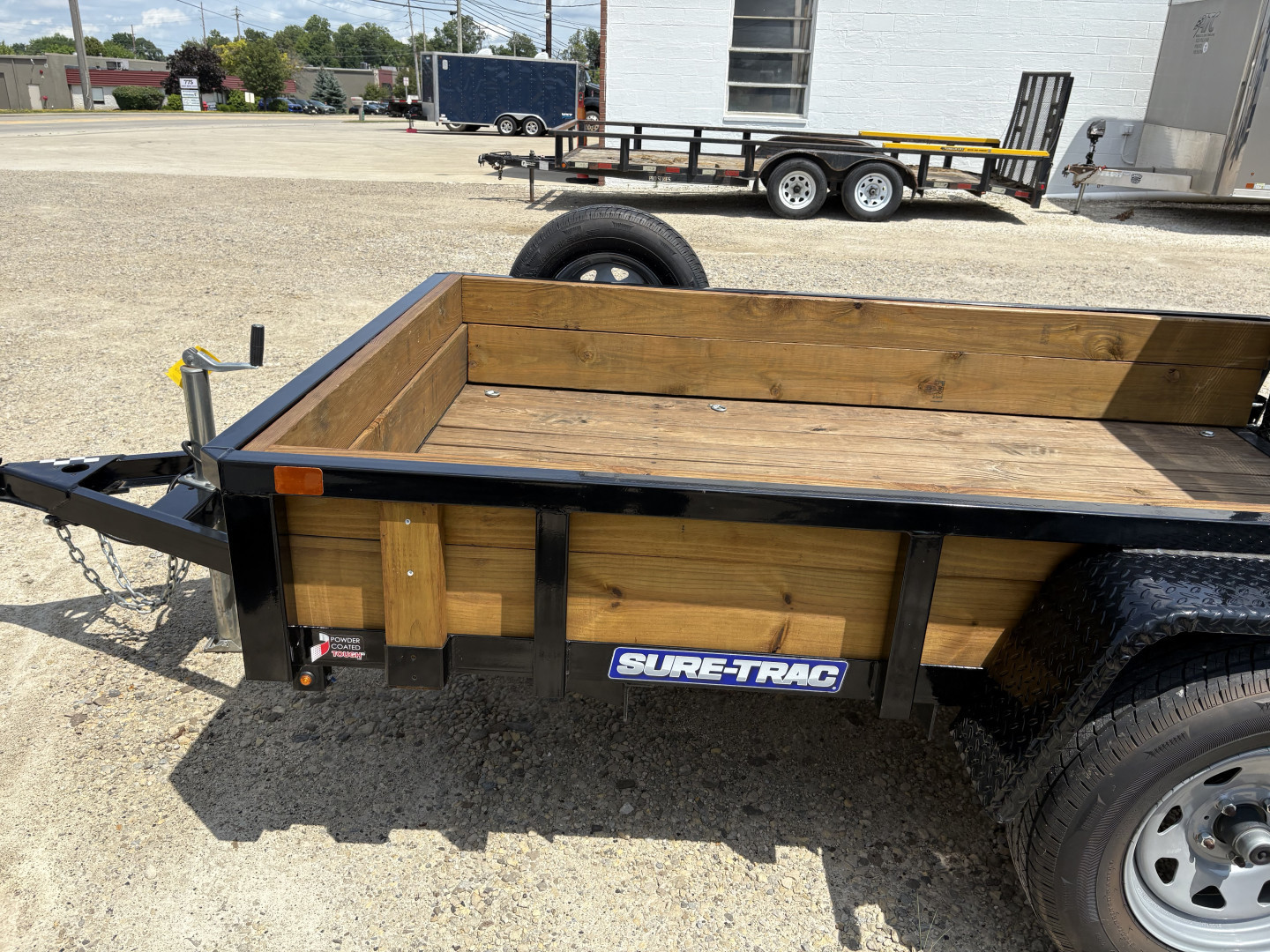 New 2022 Sure-Trac 2022 used 5x8 tube top Utility Trailer
