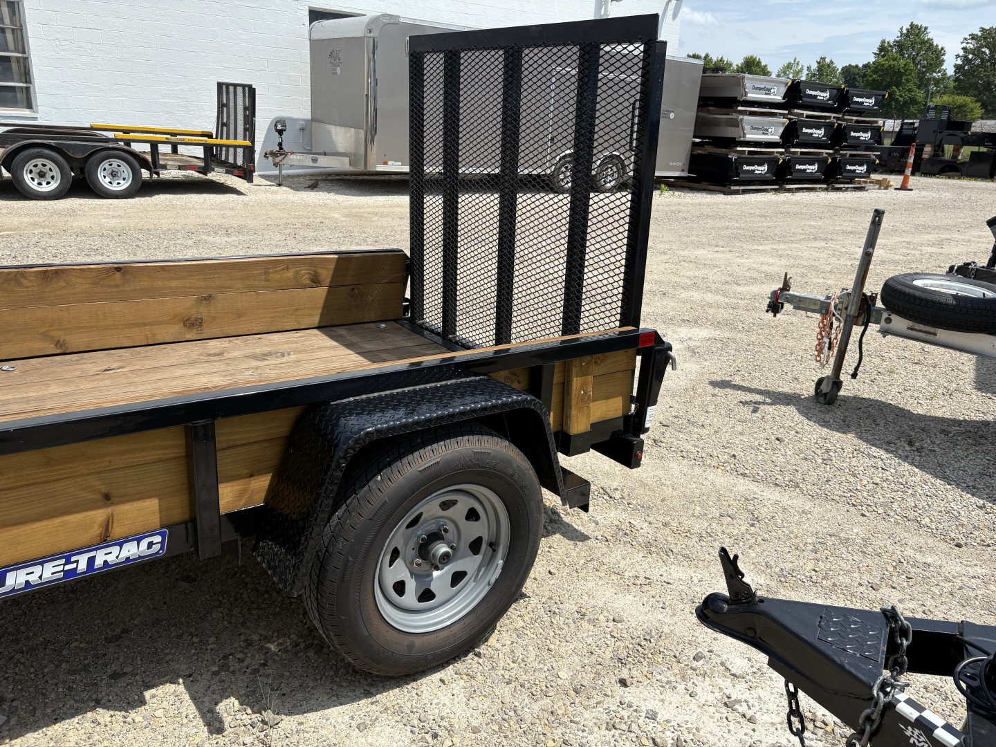 New 2022 Sure-Trac 2022 used 5x8 tube top Utility Trailer