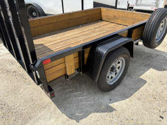 New 2022 Sure-Trac 2022 used 5x8 tube top Utility Trailer