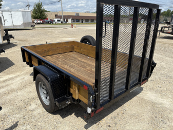 New 2022 Sure-Trac 2022 used 5x8 tube top Utility Trailer